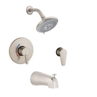 Hansgrohe Focus S Shower System Combo in Brushed Nickel 04465820