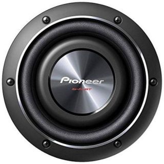 PIONEER PIOTSSW2002D2B 8 inch 600 Watt Shallow Subwoofer with Dual 2O Voice Coils