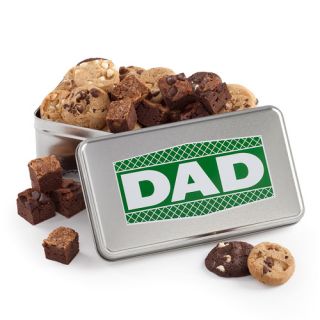 Mrs. Fields Father's Day Nibblers Cookie & Brownie Tin, 30ct