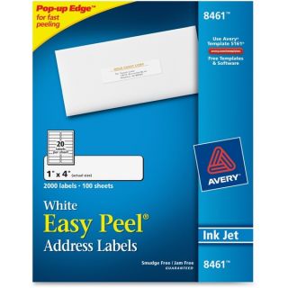 Avery Easy Peel Mailing Label   2000/BX
