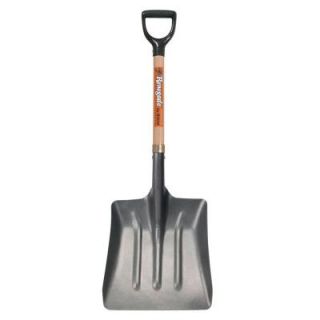 Hisco Renegade Coal Scoop with Steel Blade and 27 in. Ash Wood D Handle HISC2D W