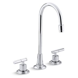 Taboret Three Hole Bar Sink Faucet, Requires Handles