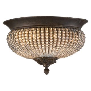 Uttermost 22222 Cristal De Lisbon Flush Mount   Flush Mount Lights