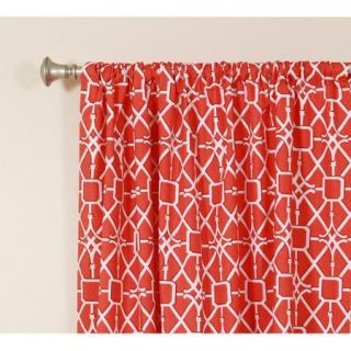 The Pillow Collection Network Rod Pocket Curtain Panels (Set of 2)
