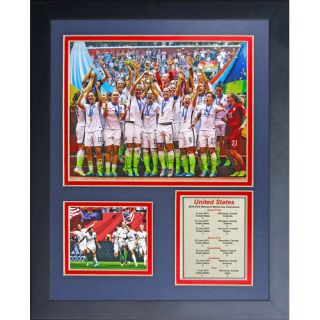Legends Never Die 2015 USA Womens World Cup Champions Picture Frame