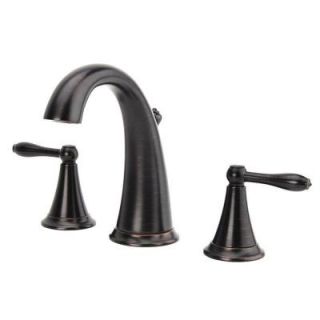 Fontaine Montbeliard 8 in. Widespread 2 Handle Mid Arc Bathroom Faucet in Oil Rubbed Bronze BRN MBDW8 ORB