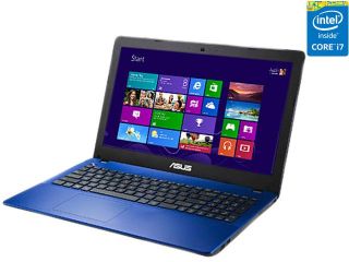 ASUS Laptop P550LAV XB71 Intel Core i7 4510U (2.00 GHz) 8 GB Memory 500 GB HDD Intel HD Graphics 4400 15.6" Windows 8.1 Pro 64 bit