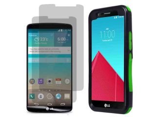 Infuse Protector Hard Shell Stand Cover Case For LG G4 x 2 LCD Film