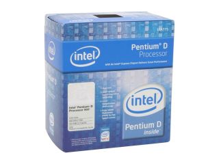 Intel Pentium D 960 Presler Dual Core 3.6 GHz LGA 775 BX80553960 Processor