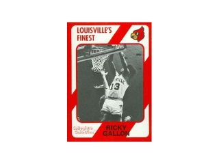 Autograph Warehouse 101631 Ricky Gallon Basketball Card Louisville 1989 Collegiate Collection No. 274