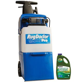 Rug Doctor Mighty Pro Carpet Steam Vacuum Cleaner with Bonus 40 oz. Oxy Steam Green Solution