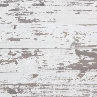 Timeline Wood 11/32 in. x 5.5 in. x 47.5 in. Distressed White Wood Panels (6 Pack) 00955
