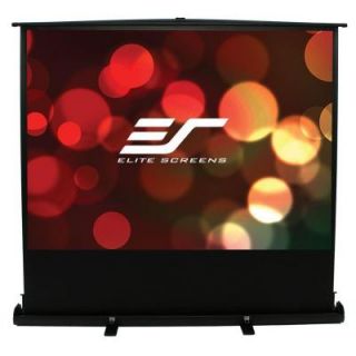 Elite Screens 43 in. H x 57 in. W Manual Pull Up Projection Screen F74XWV1