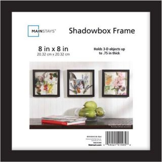 Mainstays 8x8 Shadowbox Frame, Black