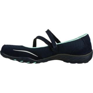 Womens Skechers Relaxed Fit Breathe Easy Quittin Time Navy