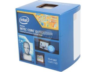 Intel Core i3 4130T Haswell Dual Core 2.9 GHz LGA 1150 35W BX80646I34130T Desktop Processor Intel HD Graphics 4400