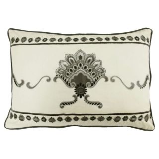 Waverly Paisley Pizzazz Embroidered Oblong Decorative Pillow   Decorative Pillows