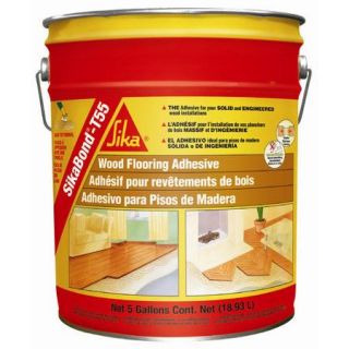 Sika SikaBond T55 Polyurethane Adhesive for Wood Floors   5 Gallons
