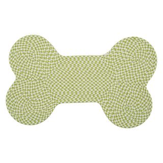 Colonial Mills Dog Bone Pet Mat   Hound#&39;s tooth Bright