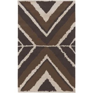 Surya Calaveras Chocolate 5 ft. x 8 ft. Indoor Area Rug CAV4006 58