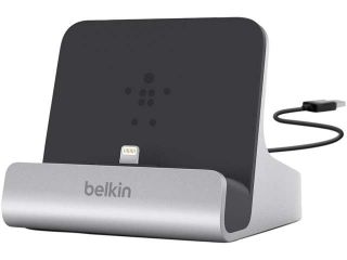 Belkin Painted aluminum finish F8J088bt Express Dock for iPad with built in 4 foot USB cable