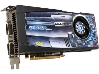Refurbished GIGABYTE GeForce GTX 470 (Fermi) DirectX 11 GV N470D5 13I B 1280MB 320 Bit GDDR5 PCI Express 2.0 x16 HDCP Ready SLI Support Video Card