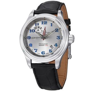 Ball Mens GM1020D LCJSL Trainmaster Cleveland Express Silver Dial