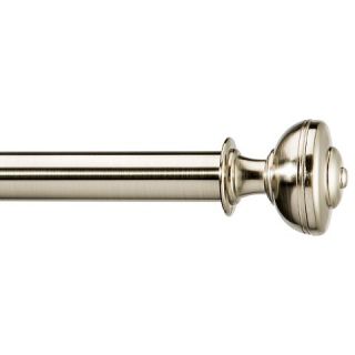 ™ Drapery Rod Set Nickel Knob (120 170)