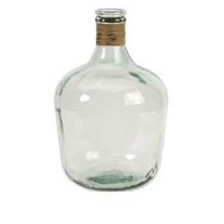 Home Decorators Collection Boccioni 16.5 in. H Light Blue Recycled Glass Jug 1811100340