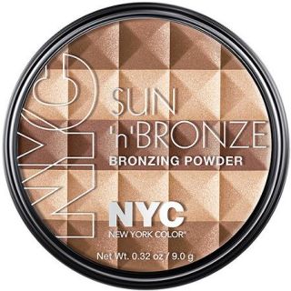 New York Color Sun 'N' Brown Bronzing Powder, Coney Island Glow, 0.32 oz