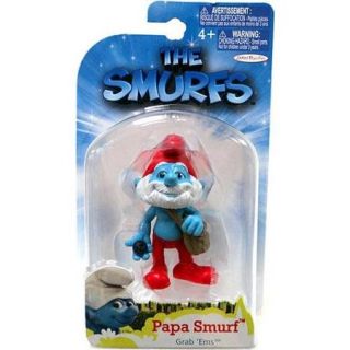 The Smurfs Grab 'Ems Papa Smurf Mini Figure [With Satchel]