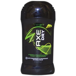 Axe Dry Twist Invisible Solid Mens 2.7 ounce Deodorant Stick