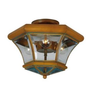 Livex Lighting Providence 3 Light Ceiling Vintage Pewter Incandescent Semi Flush Mount CLI MEN4083 93