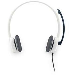 Logitech H150 Headset   Stereo   White   Mini phone   Wired   Over the head   Binaural   Semi open   Noise Cancelling Microphone