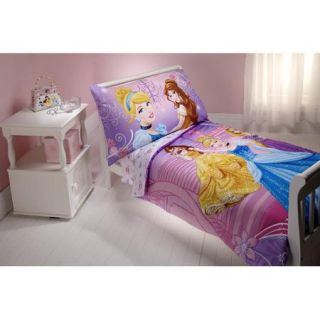 Disney Princess Dress to Shine 4 Piece Toddler Bedding Set