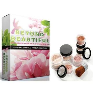 Southern Magnolia Beyond Beautiful 8 piece Natural Mineral Makeup Kit Tan / Medium Tan Foundation, Tan Complexion