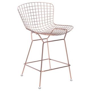 Zuo WIRE 24 Counter Stool (set of 2)