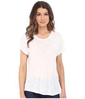 The Beginning Of Cashmere Modal Effie Perfect Fit Tee White