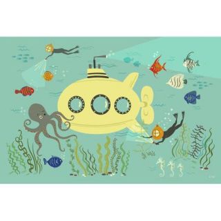 Oopsy Daisy Underwater Explorers Canvas Art