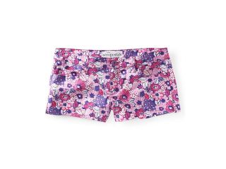 Aeropostale Womens Floral Print Casual Chino Shorts 542 7/8