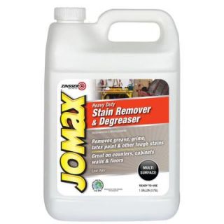 Zinsser 1 gal. Jomax Heavy Duty Stain Remover and Degreaser (Case of 4) 258962