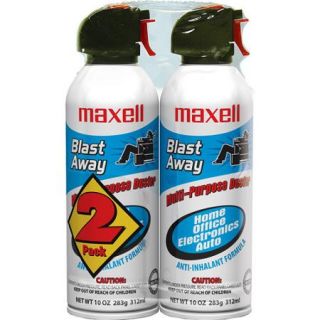Maxell Blast Away Canned Air, 2 Pk.