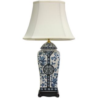 26 inch Blue and White Vase Lamp (China)   Shopping   Great