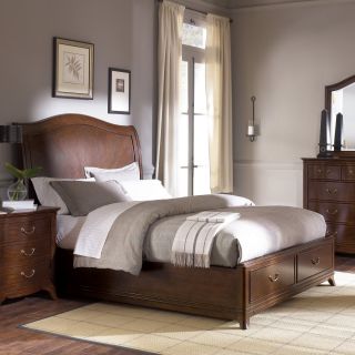 Cherry Grove Generation Low Profile Storage Sleigh Bed Set