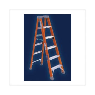 Louisville Ladder Type IA Non Conductive Fiberglass Stepladder, 300 Pound Work Load Capacity