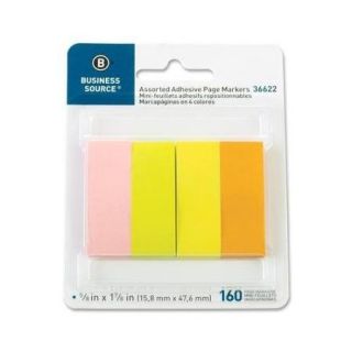 Business Source Page Marker Pad BSN36622
