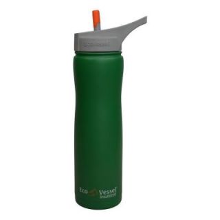 Eco Vessel Summit Triple Insulated 17 fl. oz. Stainless Steel Bottle with Flip Straw SUM500GN