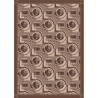 Milliken Modernes Rectangular Cream Transitional Tufted Area Rug (Common 8 ft x 10 ft; Actual 7.66 ft x 10.75 ft)