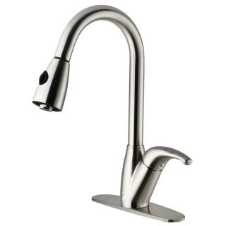 VIGO Tarnish Resistant Stainless Steel Pull Out Spray Kitchen Faucet