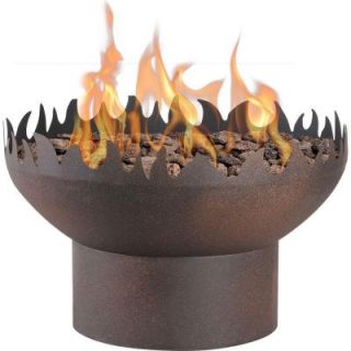 Bond Manufacturing Jericho 26 in. Round Steel Propane Fire Pit 66646